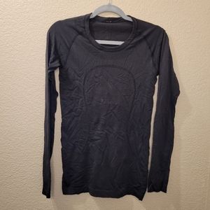lululemon Longsleeve Swiftly Tech Black Size 6